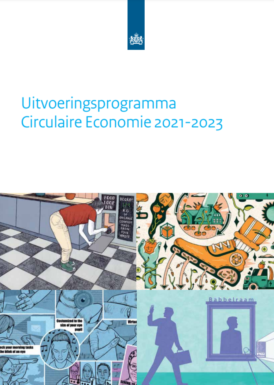 Preview voorkant Uitvoeringsprogramma CE 2021 2023
