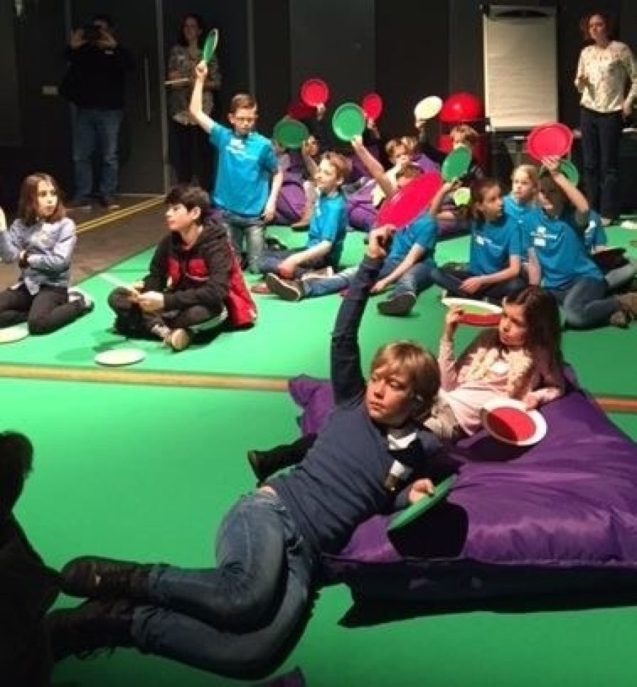 Kinderen werken aan hun ideale wereld in 20302